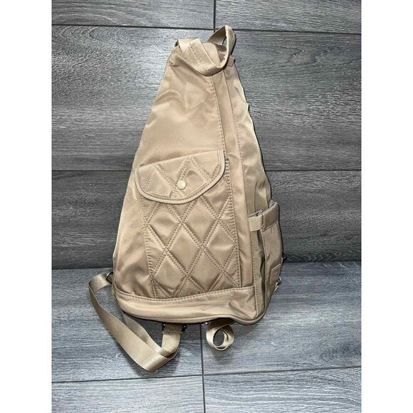 IHKWIP Convertible Sling Backpack Camel,Bag main image 11